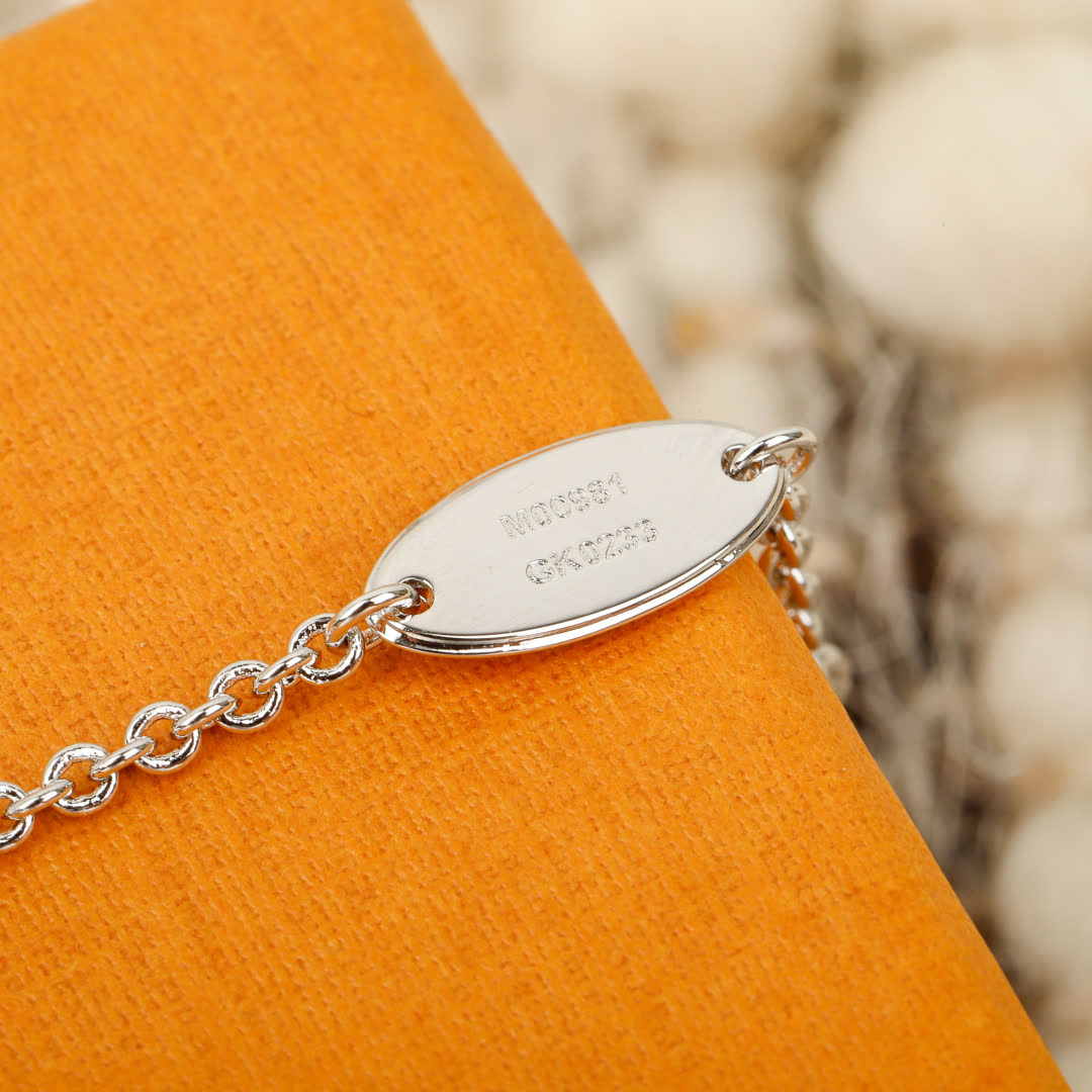 Louis Vuitton Silver Charm Bracelet